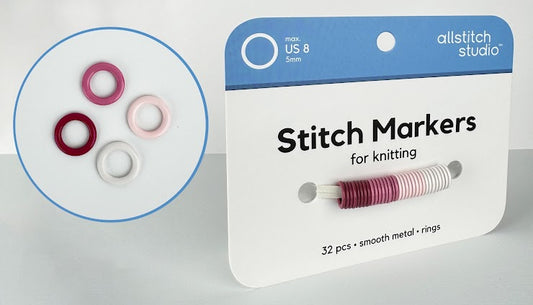 Seamless Stitch Markers - Small (US 0-8) Allstitch Studio
