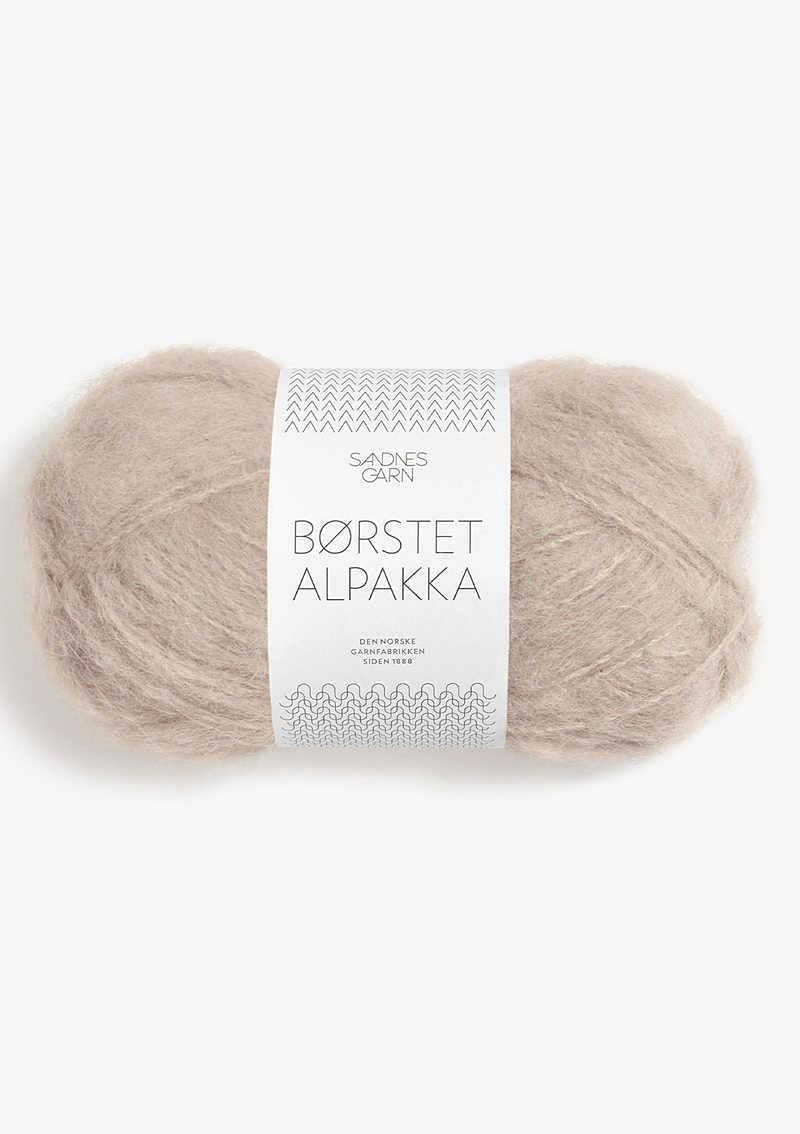 Børstet Alpakka - Sandnes Garn