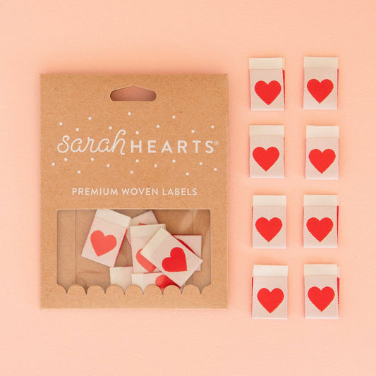 Red Heart Woven Labels